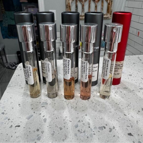 Designer Perfume Discovery Bndl –Louis Vuitton, Valentino, Carolina Herrera, MFK - Picture 3 of 7